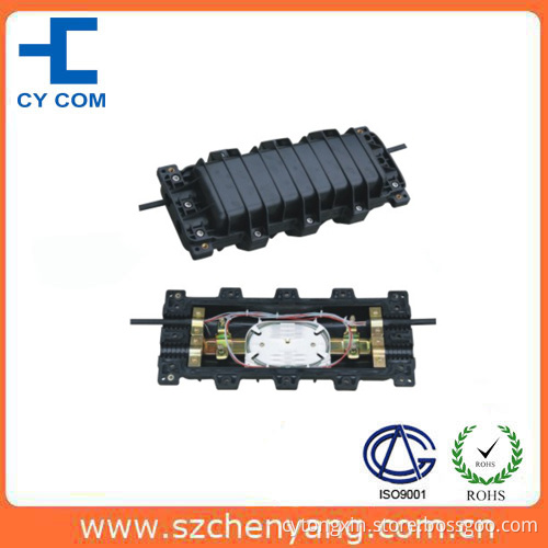 Fiber Optic Closure (In-Line/Horizontal type, 4 ways, 24fiber)